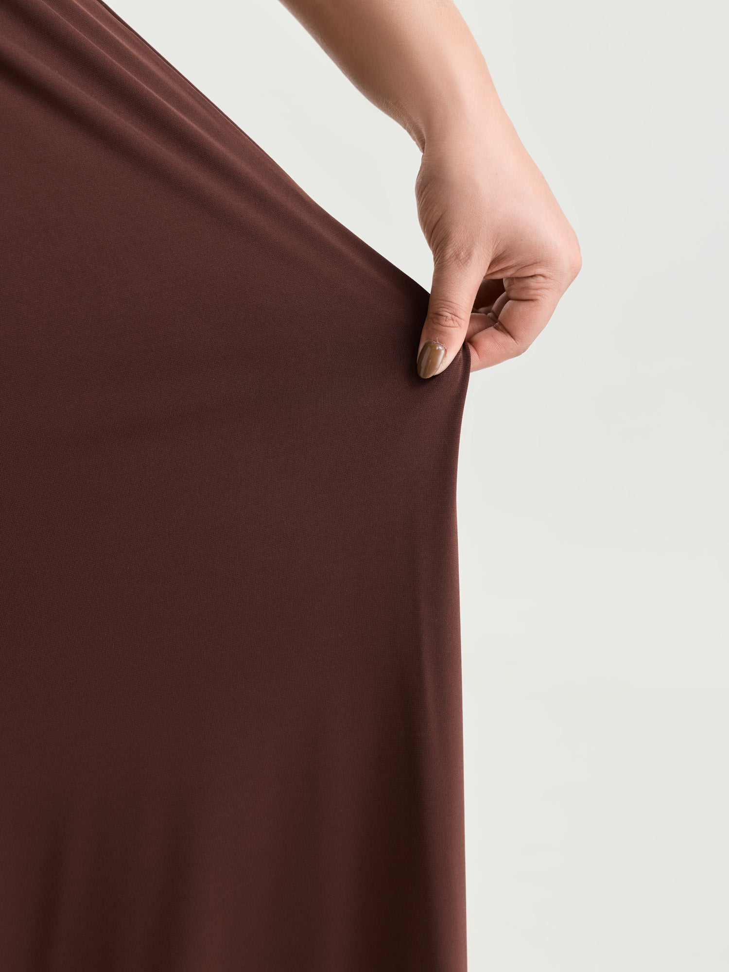 Supersoft Stretchy Pleated Flared Plain Pants