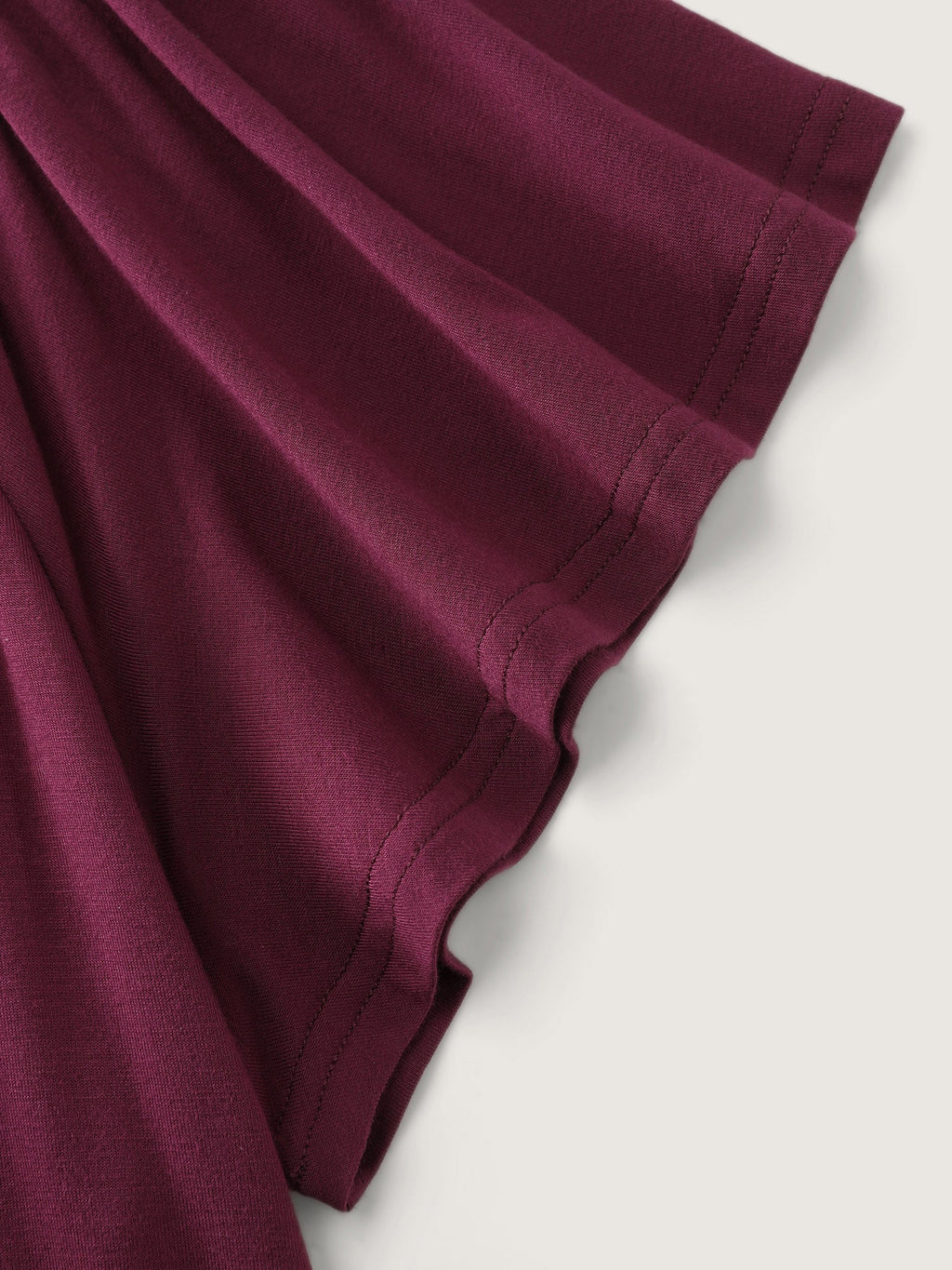Stretchy Ruched Bodice Pleated Knit Top